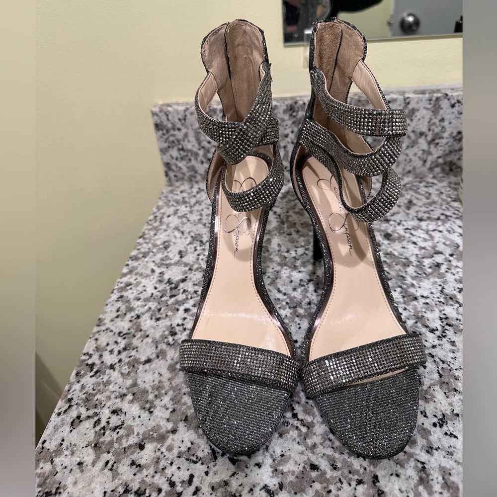 Sparkly heels